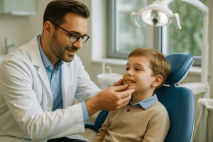 Promueve la salud dental de tus hijos desde pequeños. La prevención de caries y problemas bucales es clave con buena higiene, nutrición y visitas al dentista.
